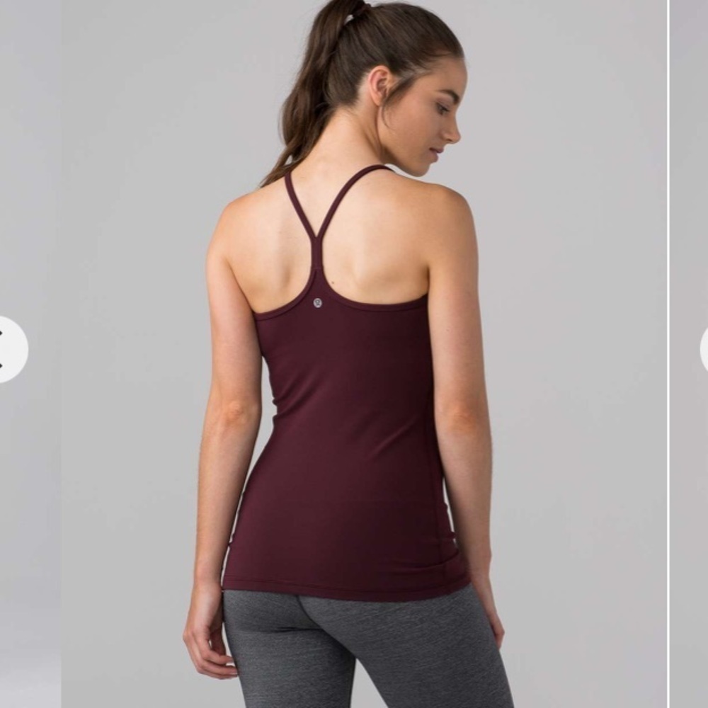 Lululemon Power Y Tank
Bordeaux Drama